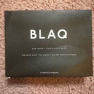 NIB BLAQ HydroGel Eye Mask with Hyaluronic Acid From FabFitFun Box Of 5 $29
